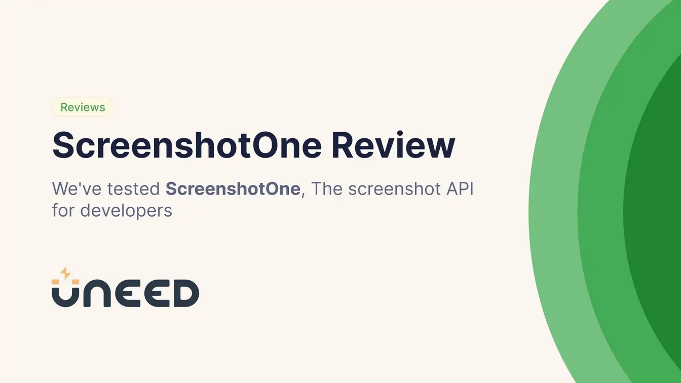 ScreenshotOne Review - 2024