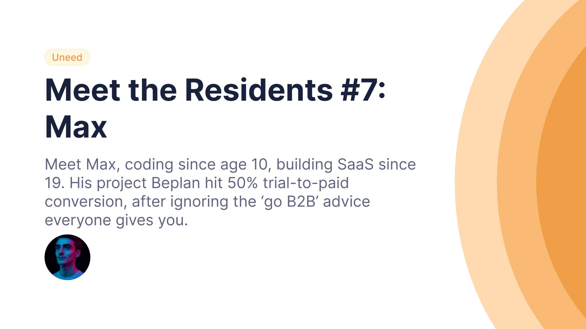 Meet the Residents #7: Max 🇫🇷