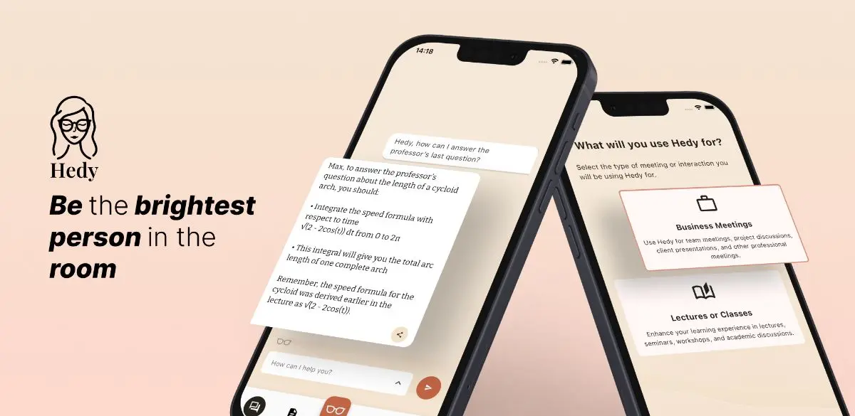 Hedy AI screenshot 2