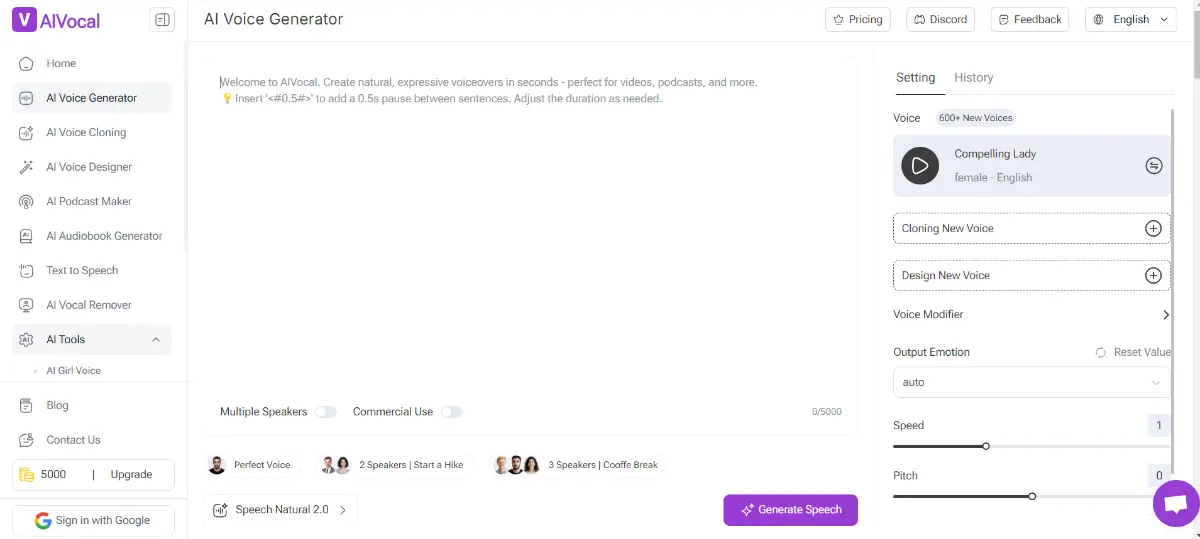 AIVocal screenshot 2