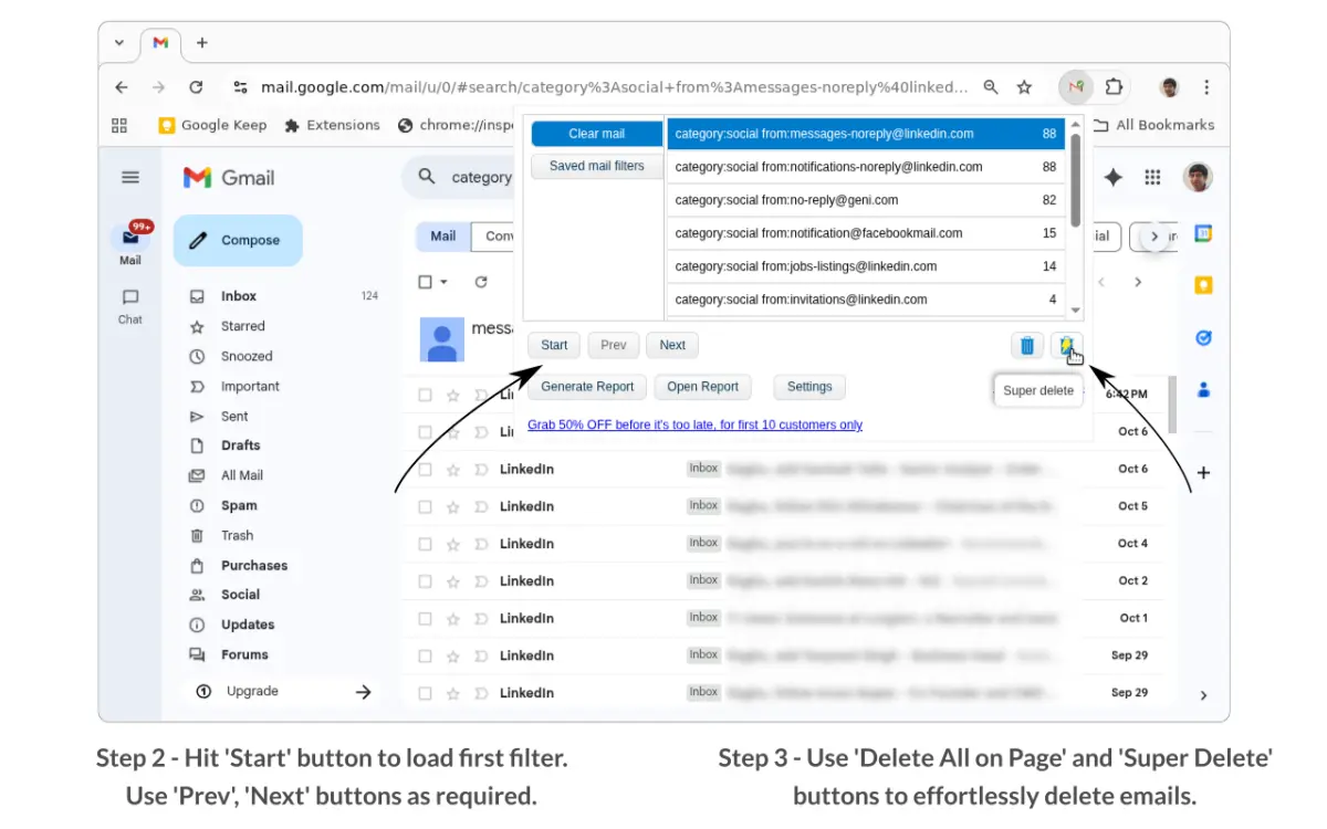 Clear Mail for Gmail screenshot 4