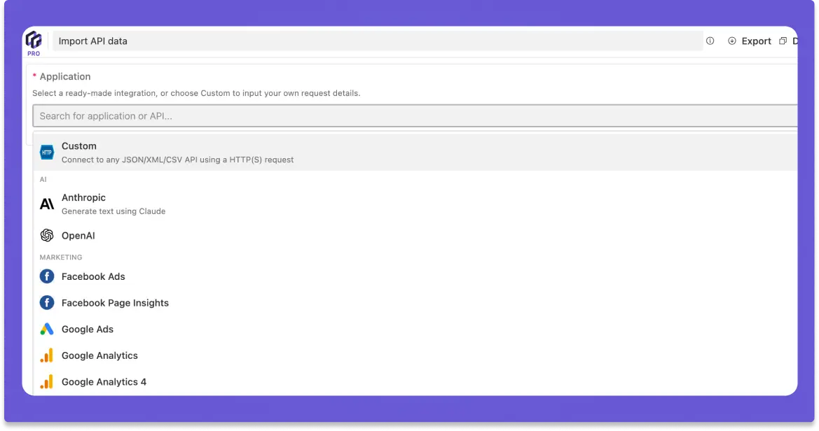 Data Fetcher screenshot 2