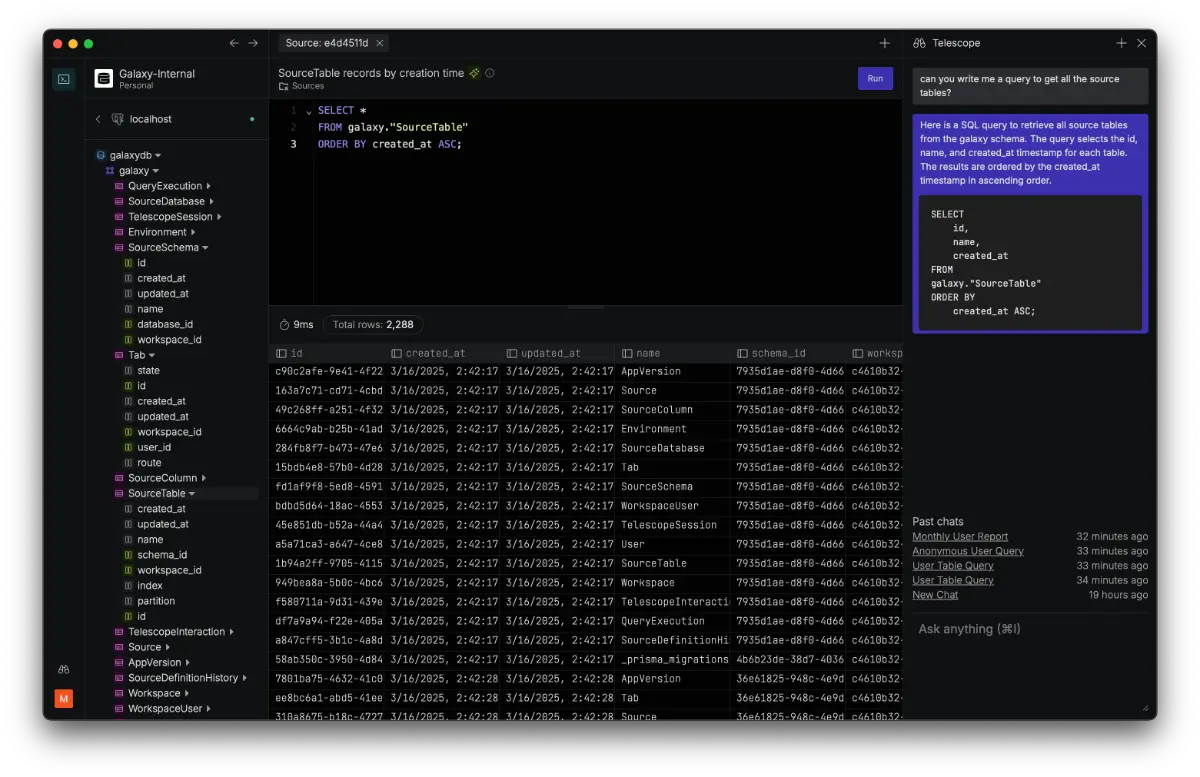 Galaxy screenshot 2
