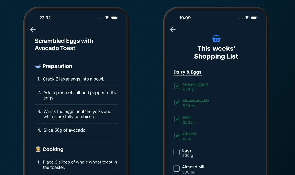 IQMeals screenshot 2