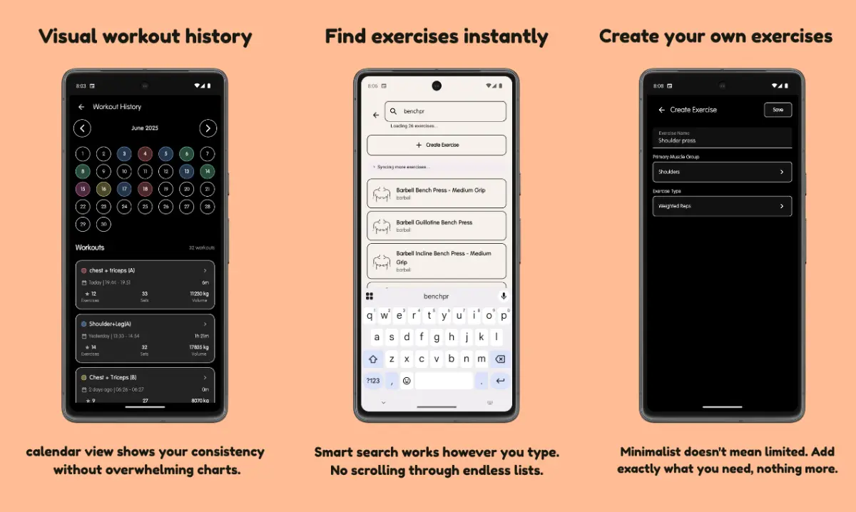 JustLog screenshot 3