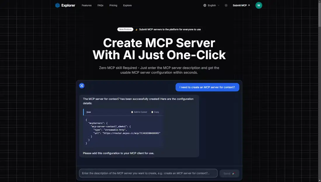 MCP Explorer screenshot 3