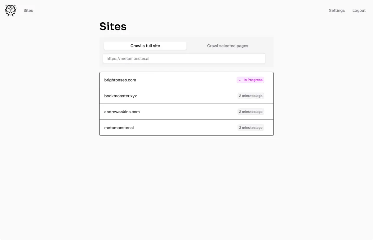 MetaMonster screenshot 2