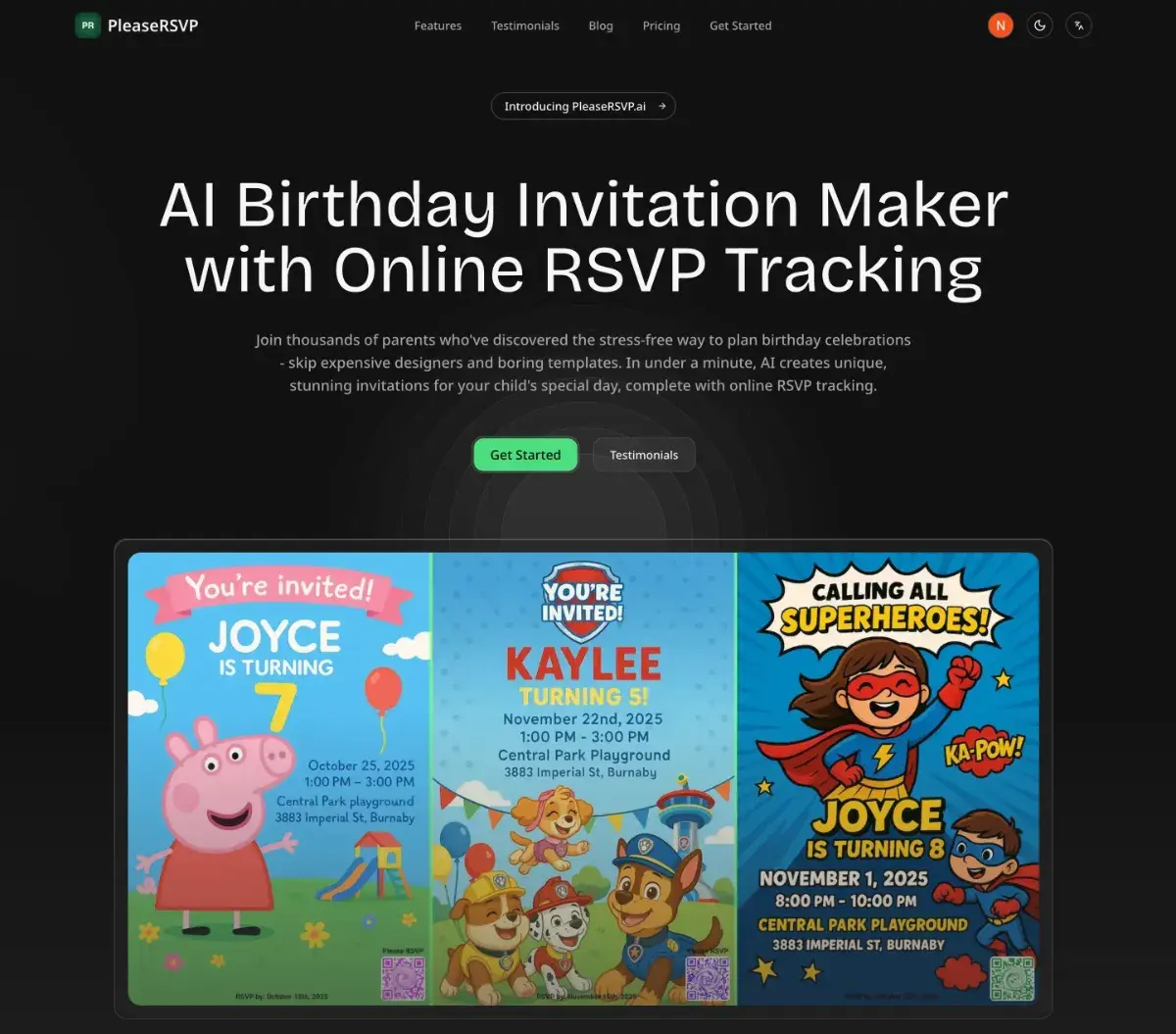 PleaseRSVP screenshot 2