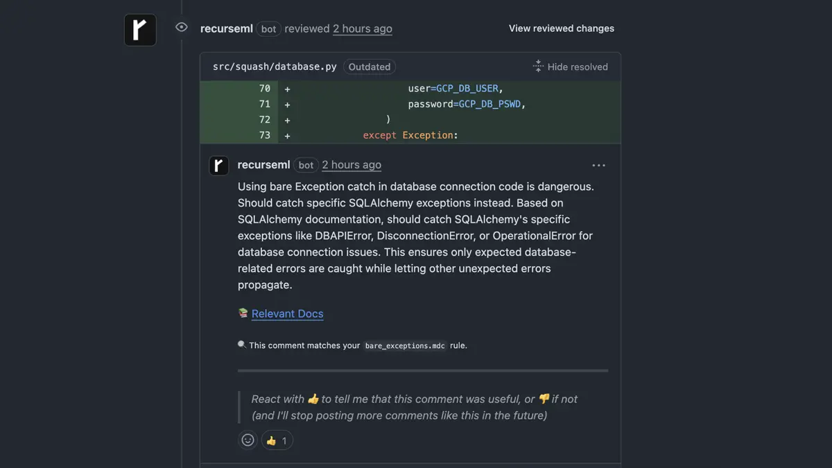 Recurse ML screenshot 2