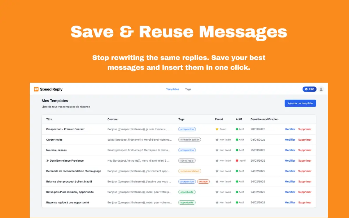 Speed Reply screenshot 2