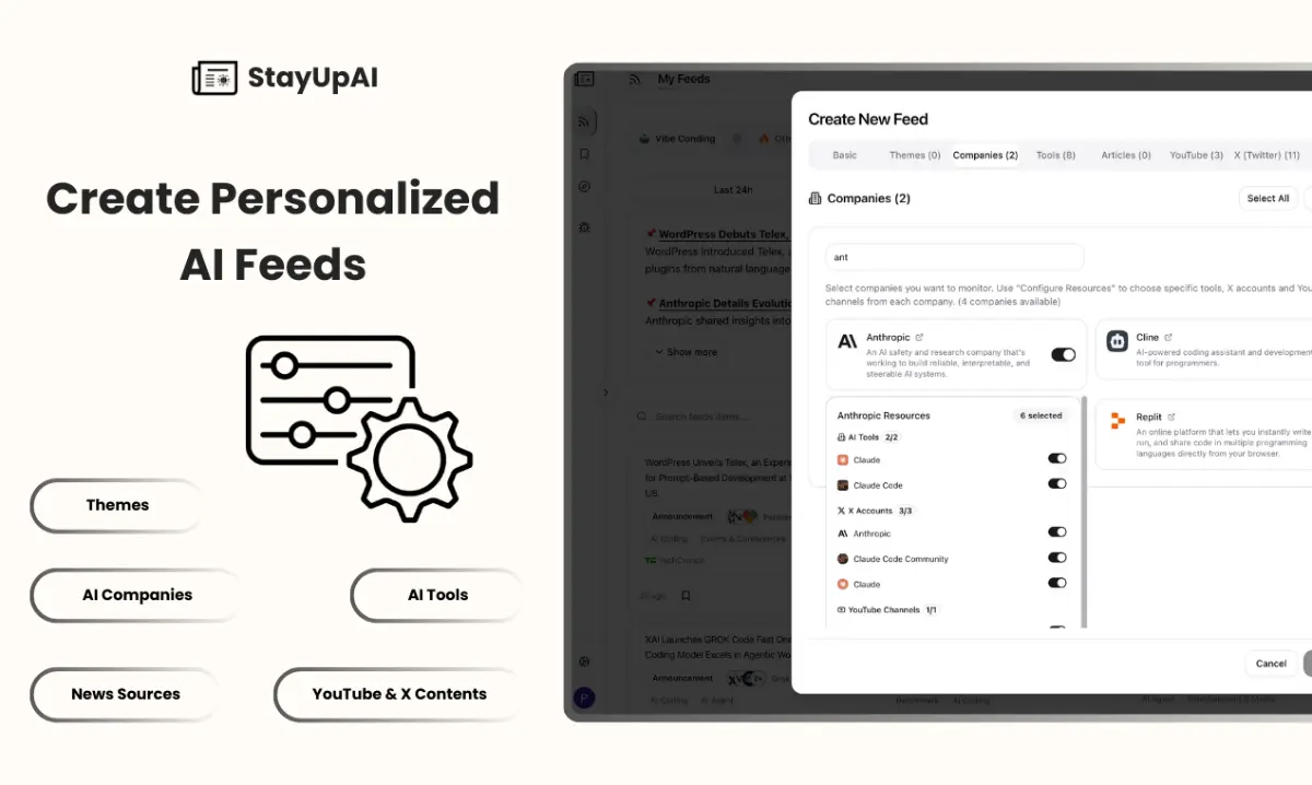 StayUpAI screenshot 2