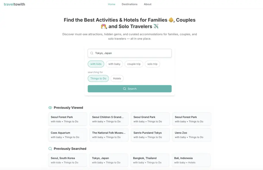 TravelToWith screenshot 3
