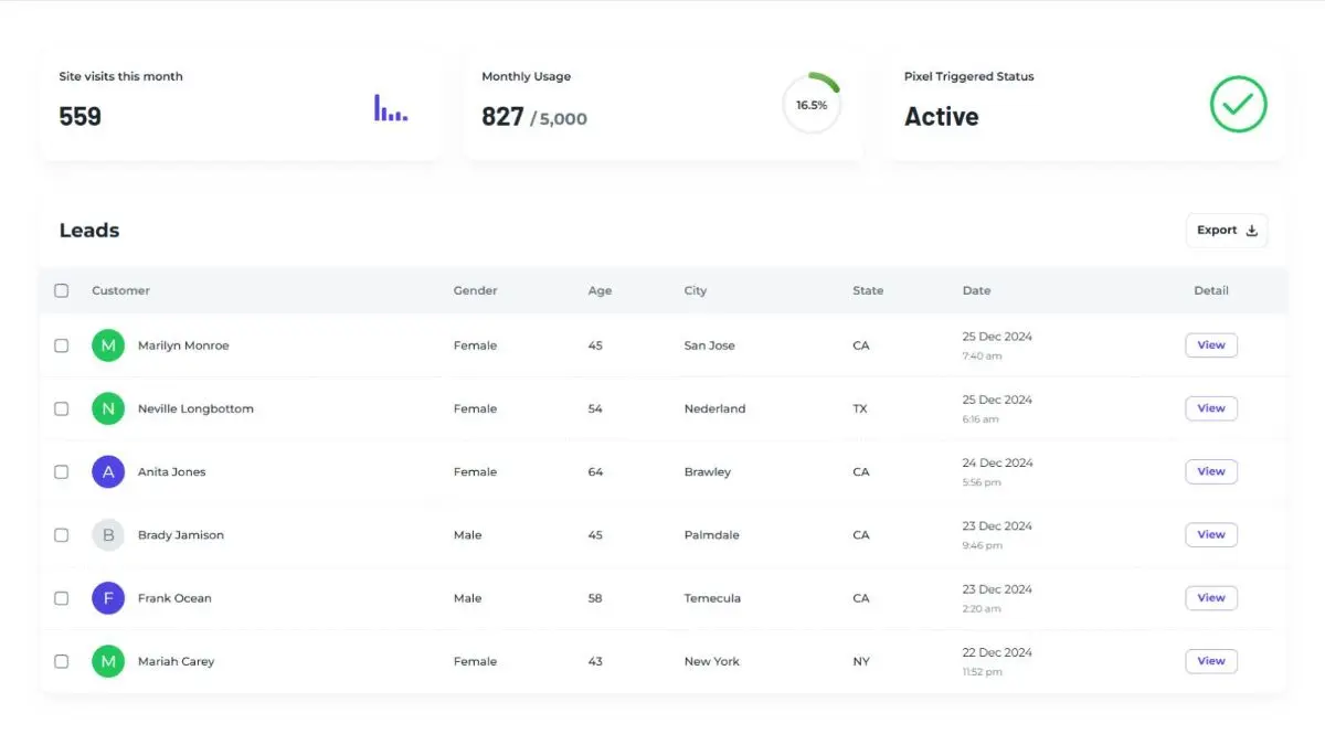 Webhawk screenshot 2