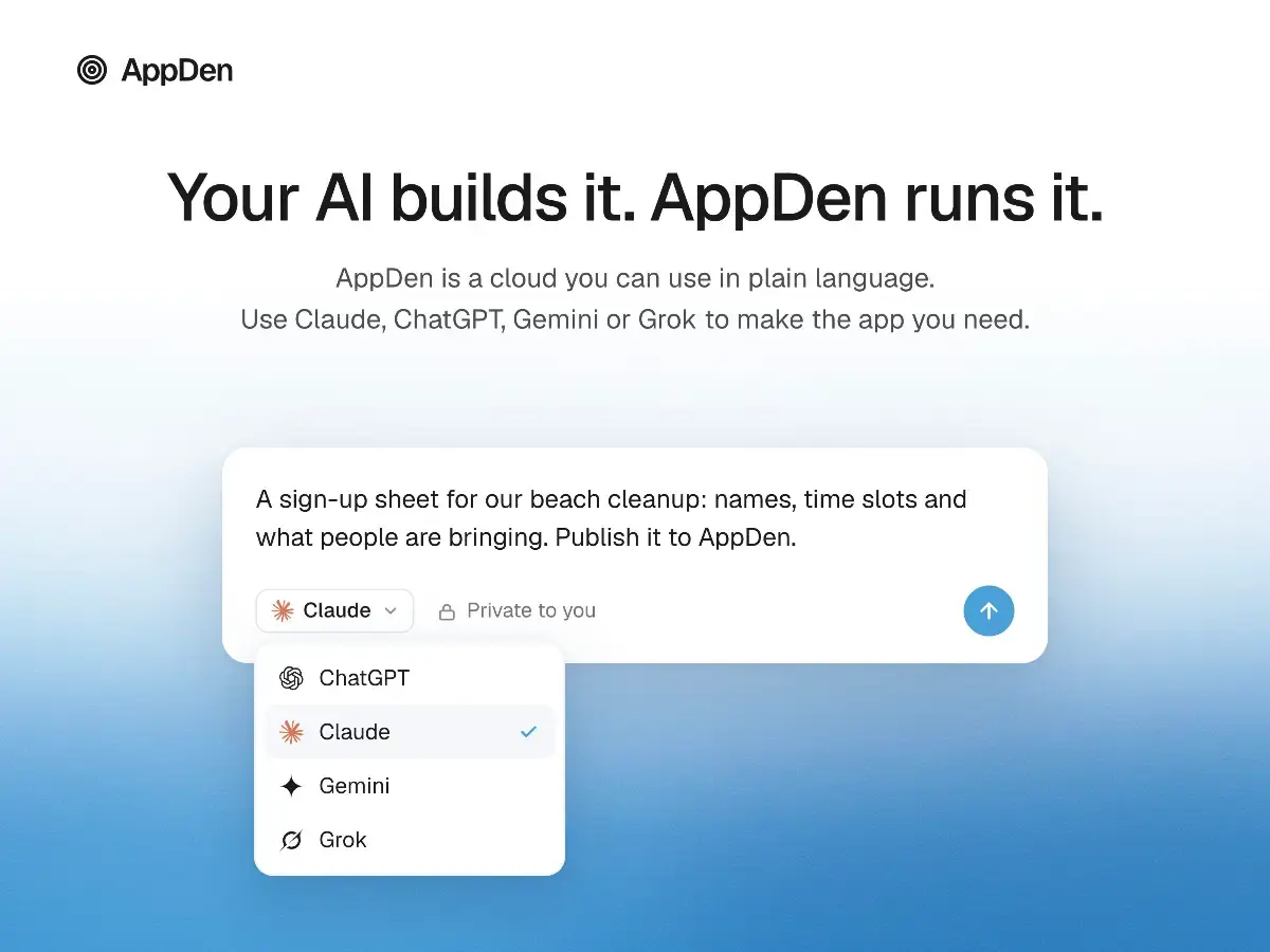 AppDen screenshot 2