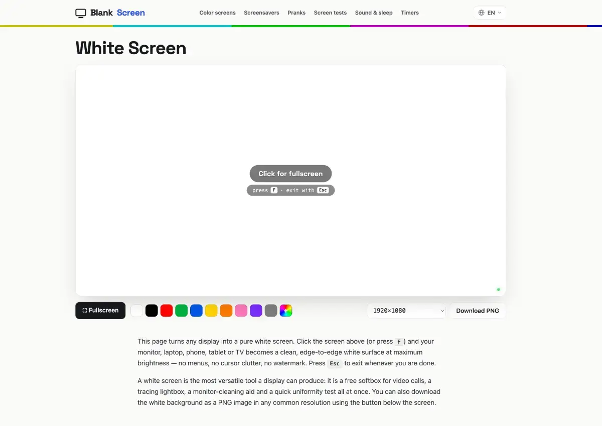 BlankScreen screenshot 4