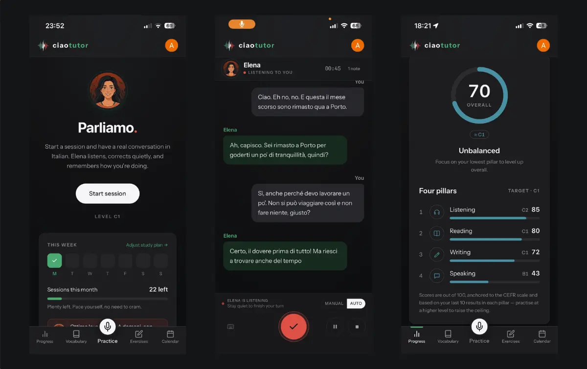 CiaoTutor screenshot 4
