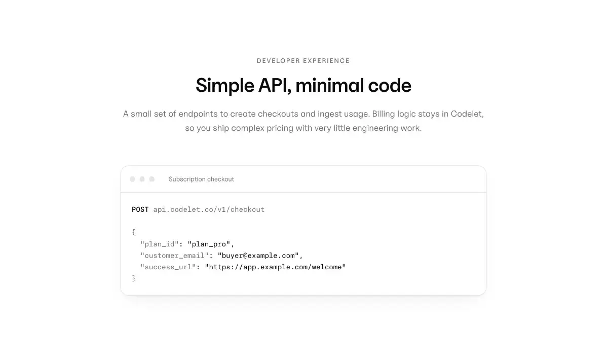Codelet screenshot 3
