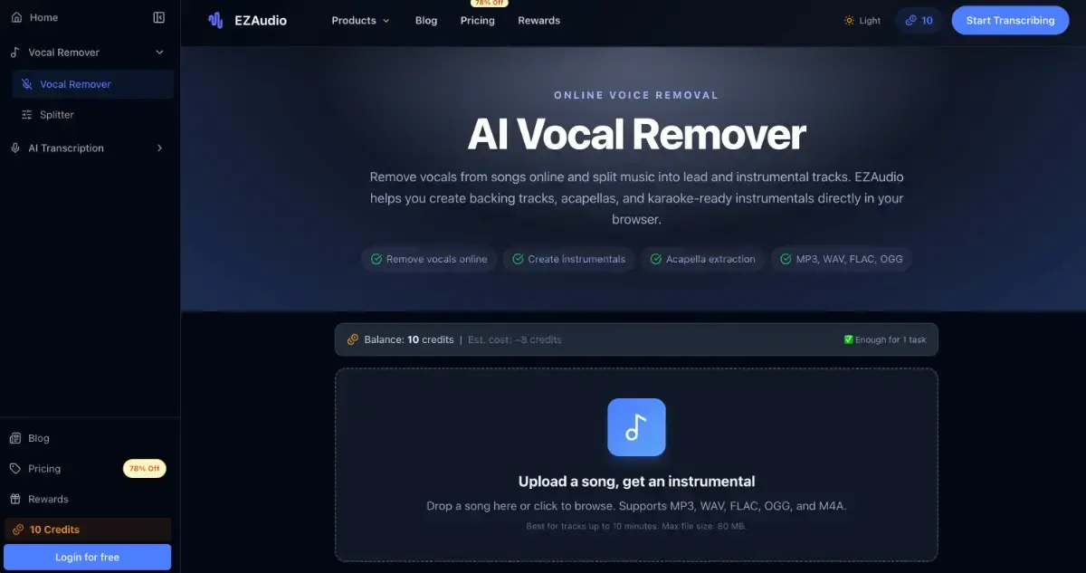 EZAudio screenshot 3