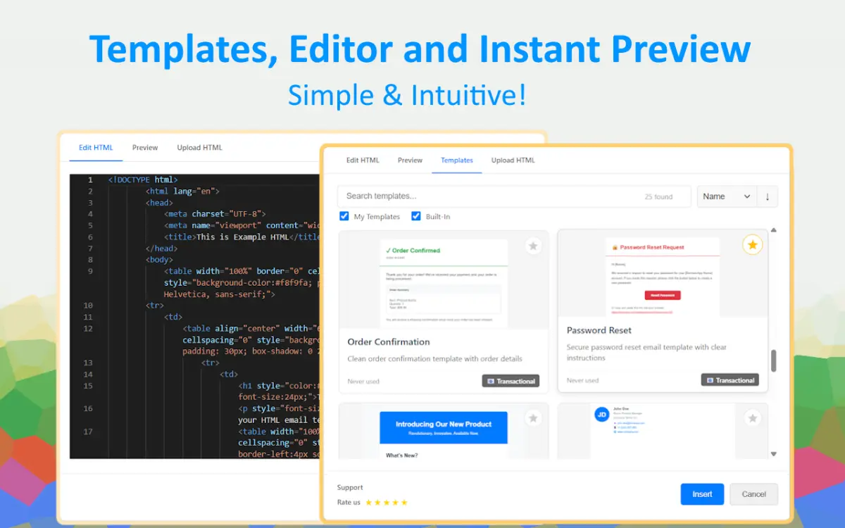 Html2Email screenshot 3