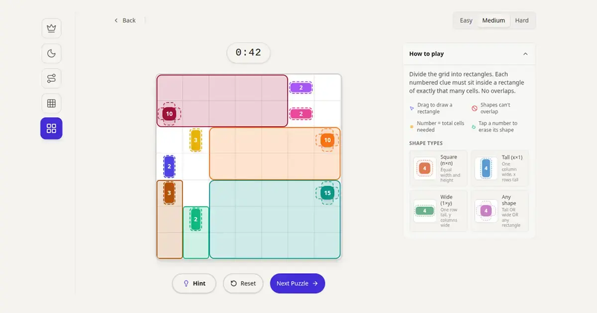 Infinite Puzzles screenshot 3