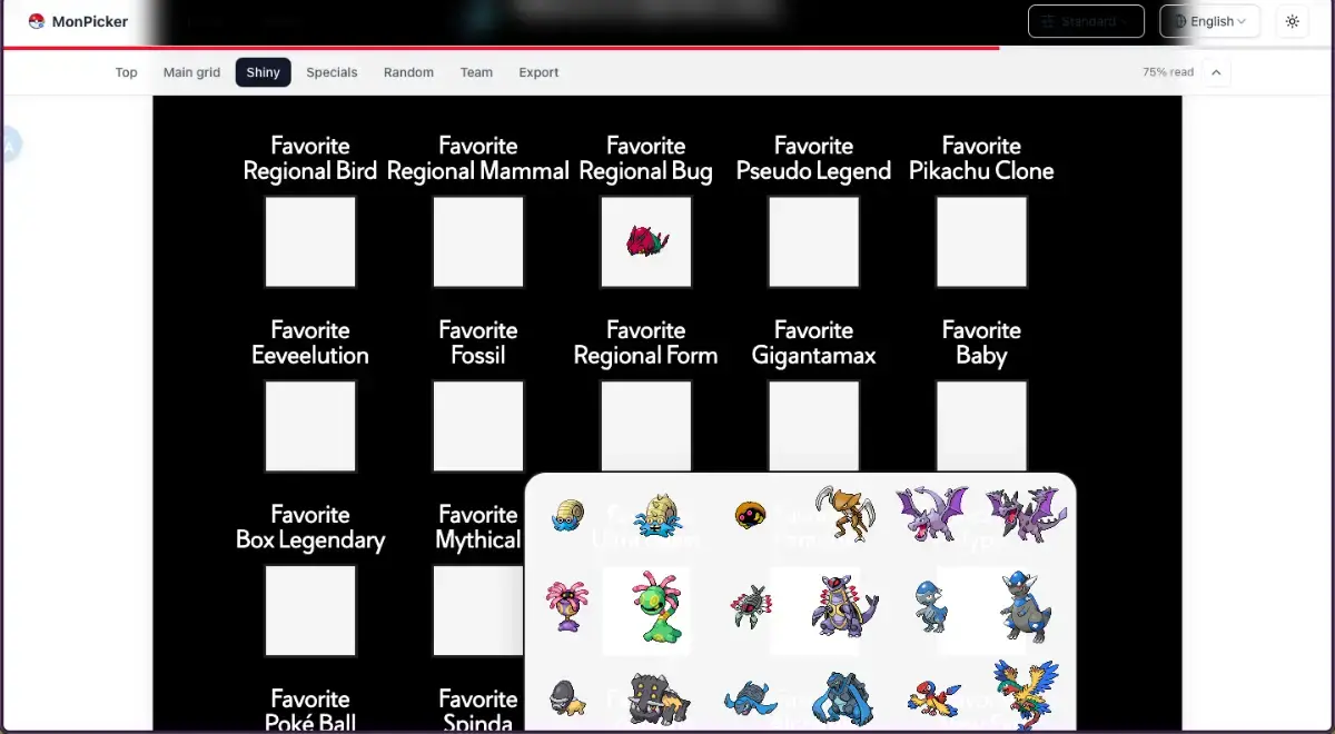 MonPicker screenshot 3