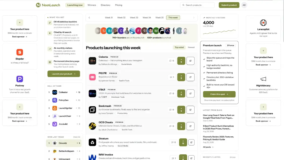 Noonlaunch screenshot 3