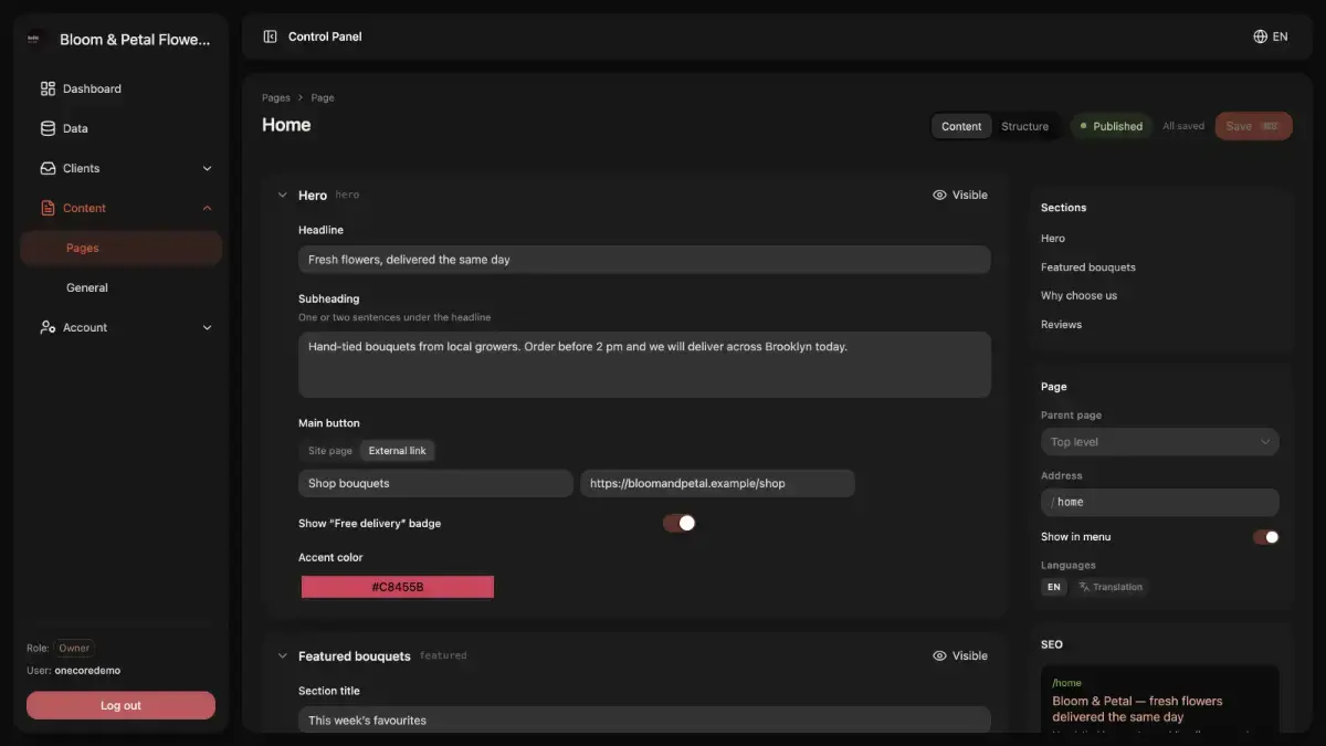 OneCore screenshot 3