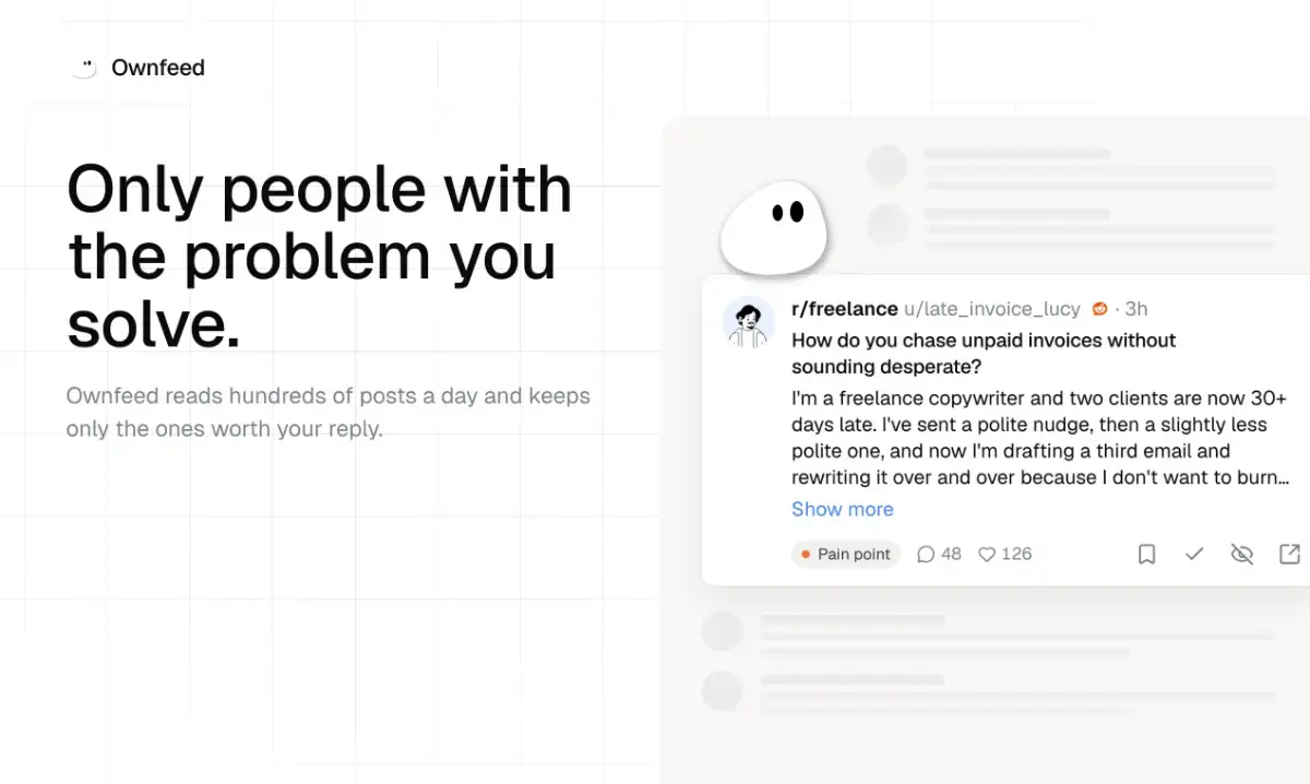 Ownfeed screenshot 3