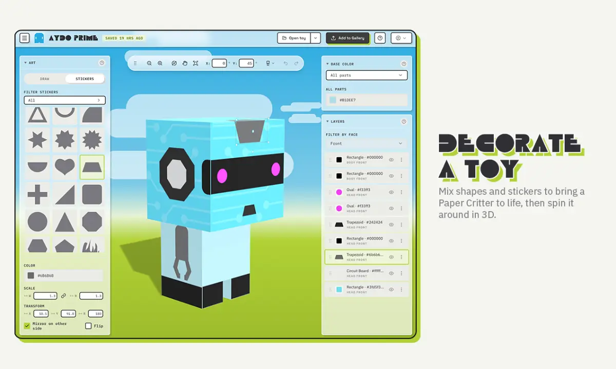 Paper Critters screenshot 2