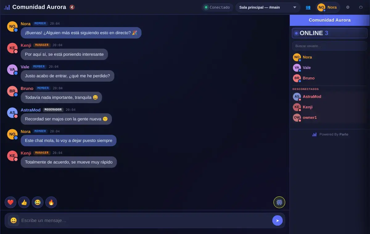 Parlo Chat screenshot 2