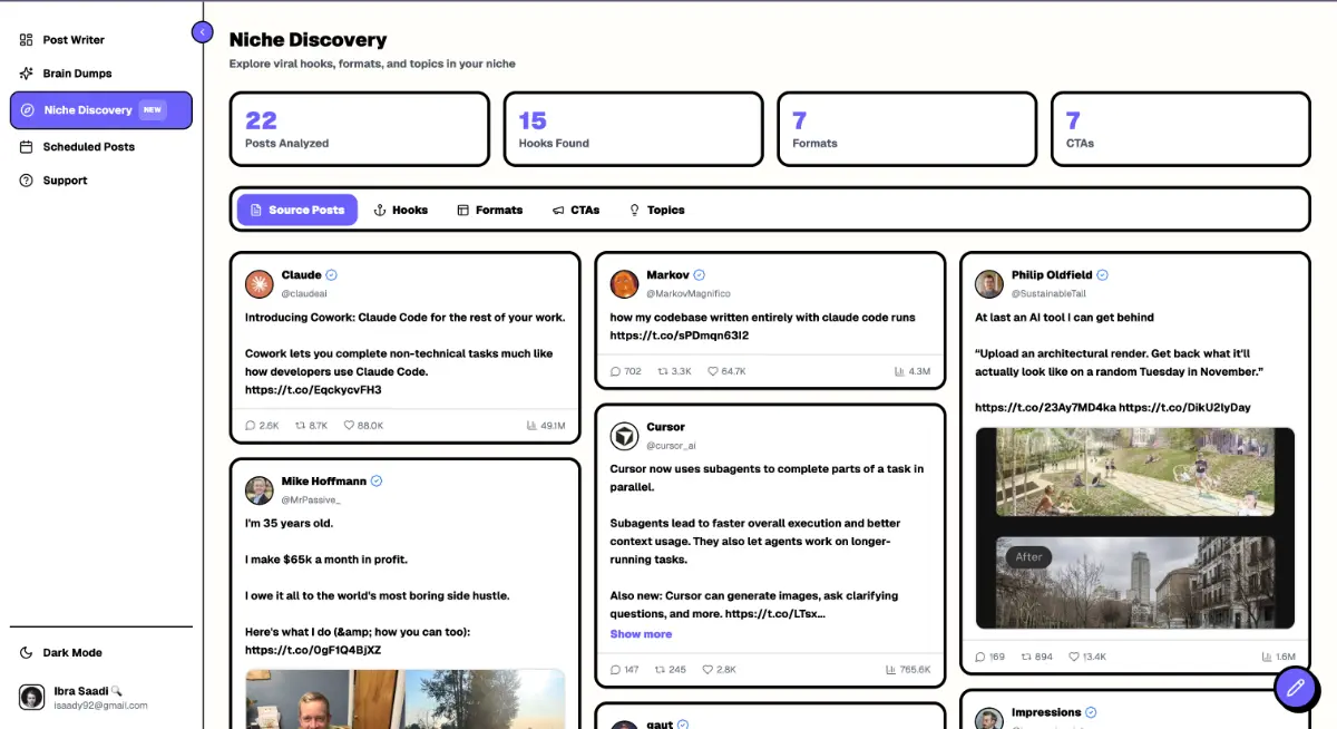 PostPulse screenshot 3