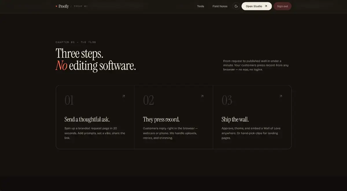 Proofly screenshot 3