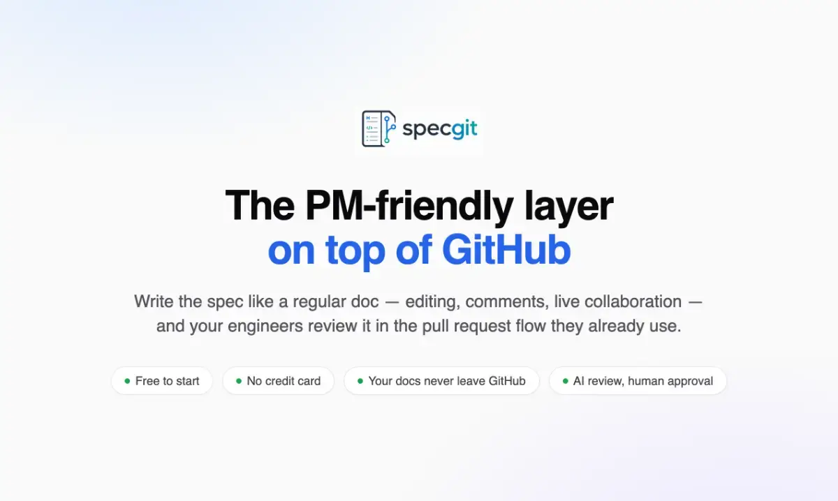specgit screenshot 2
