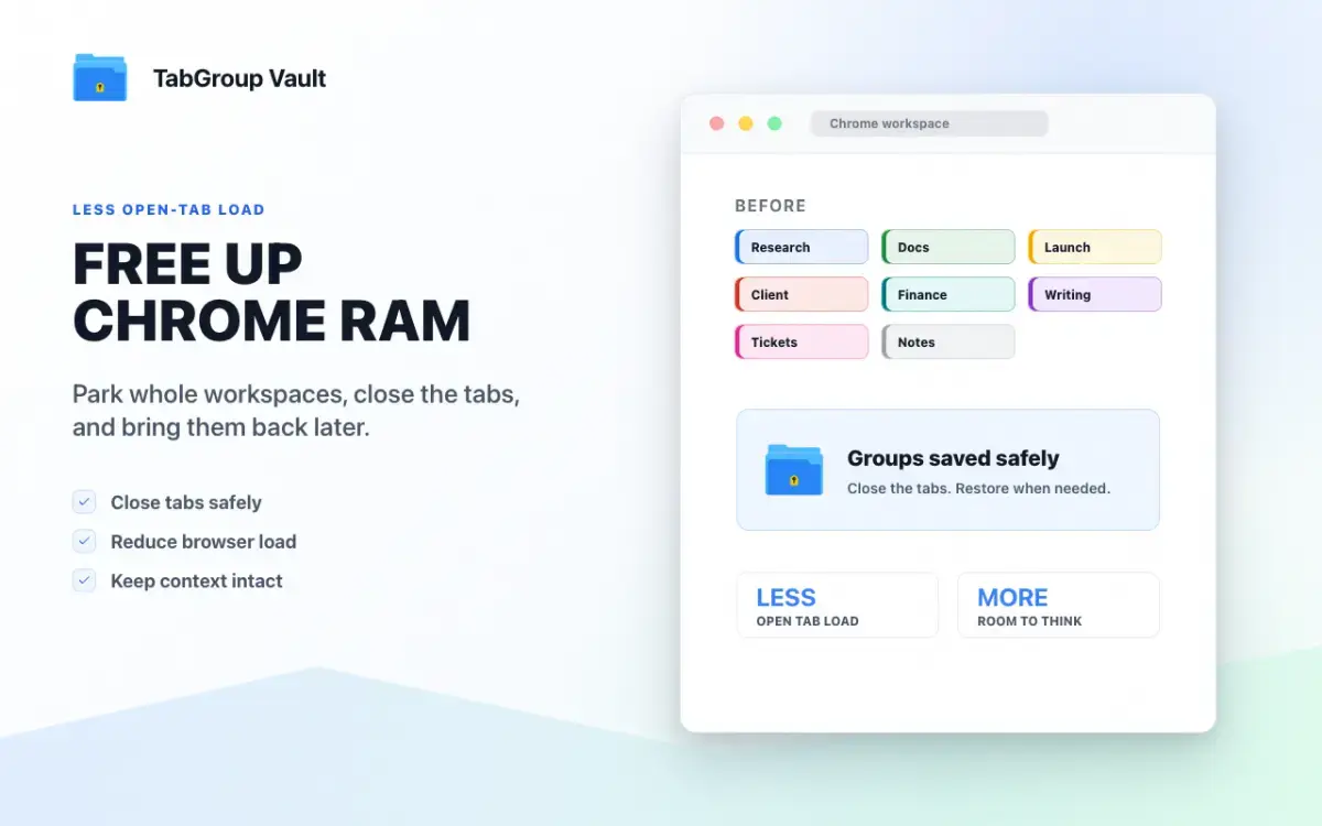 Tabgroup Vault screenshot 2