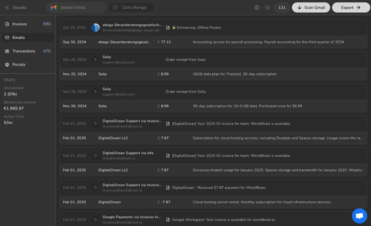 Taxingapp screenshot 4