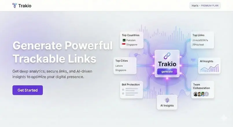 Trakio screenshot 2