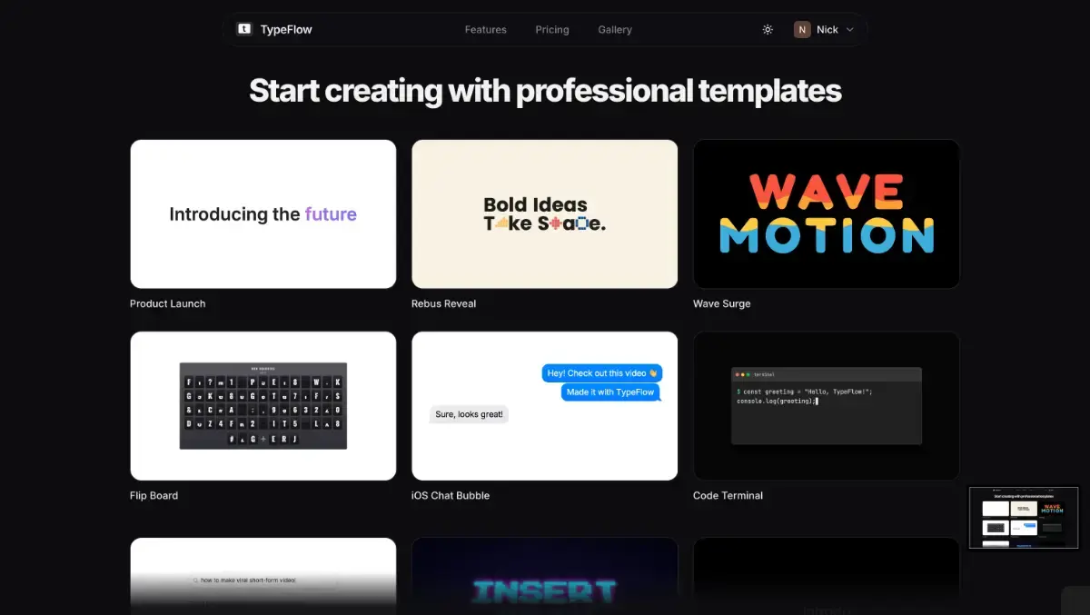 TypeFlow Studio screenshot 2
