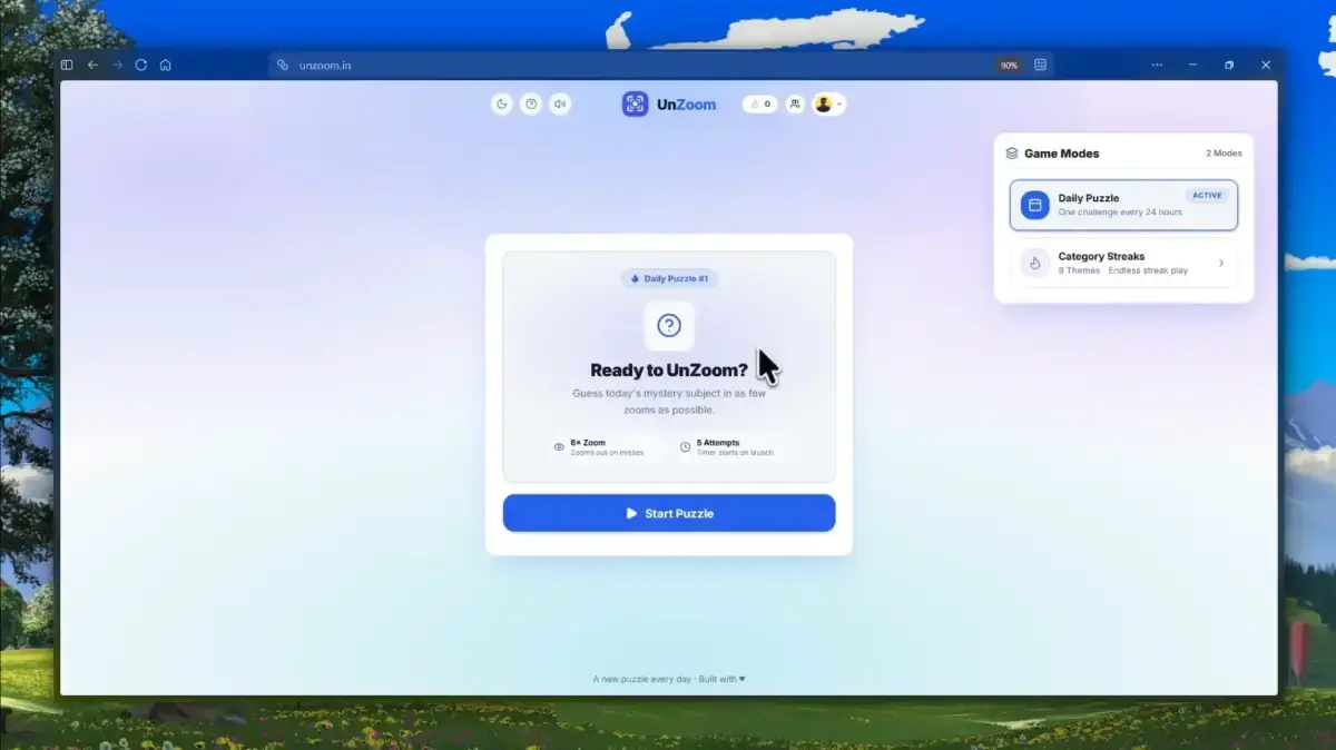 UnZoom screenshot 2