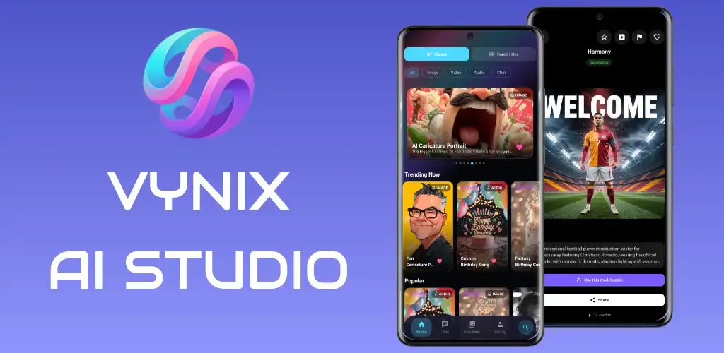 Vynix AI Studio screenshot 1