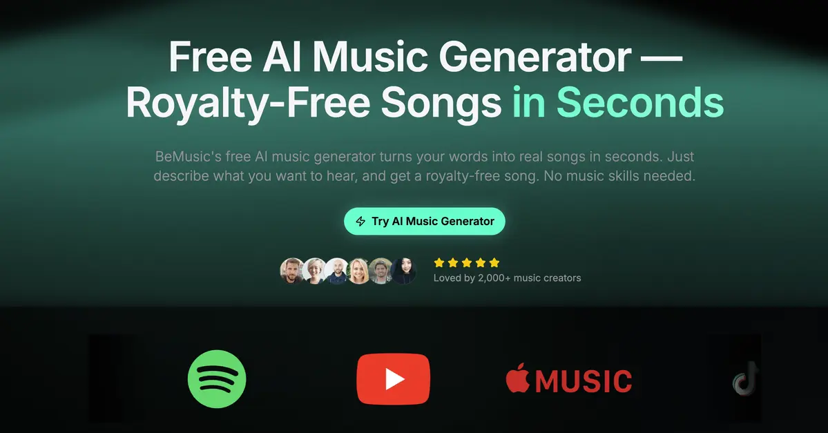 BeMusic AI - AI Music Generator screenshot 4