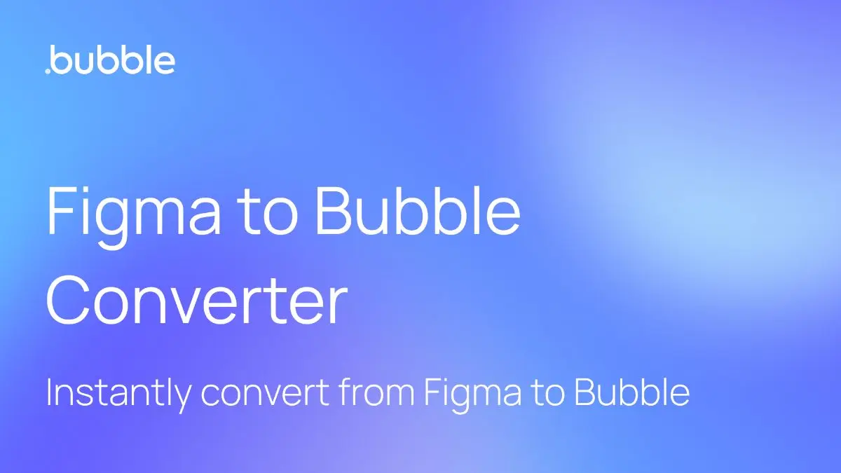 Figma to Bubble converter screenshot 1