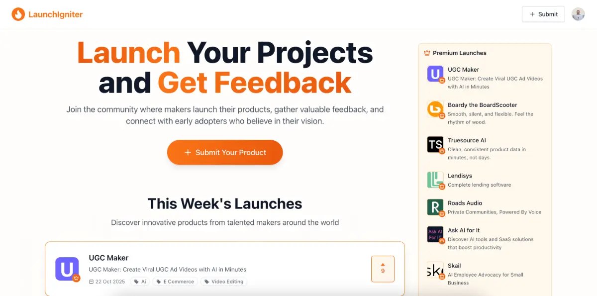 LaunchIgniter screenshot 1