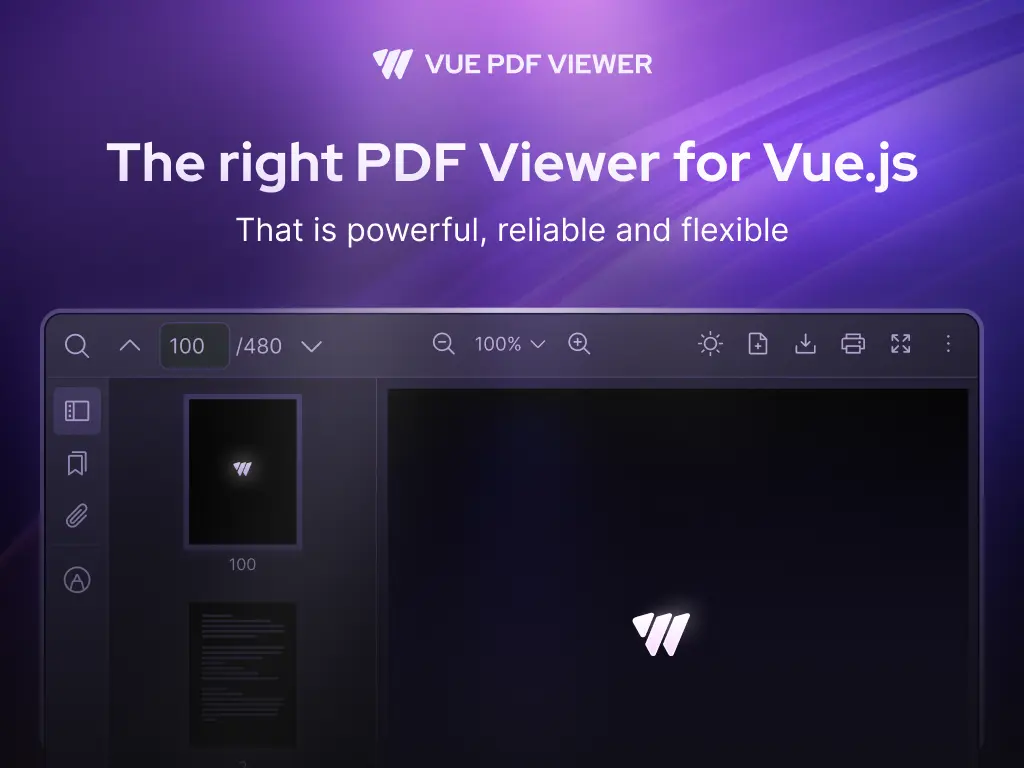 Vue PDF Viewer screenshot 1