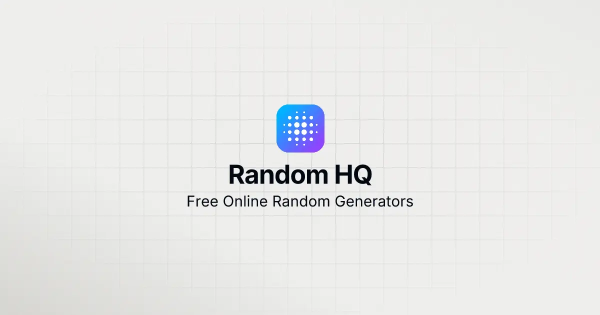 RandomHQ screenshot 1