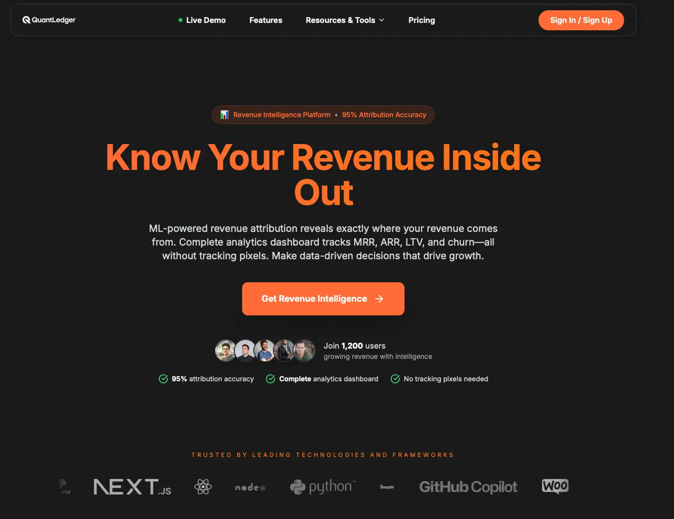QuantLedger screenshot 1