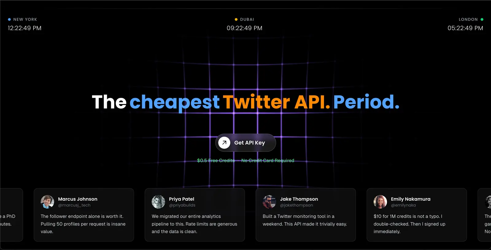 GetXAPI - Cheapest Twitter API screenshot 1