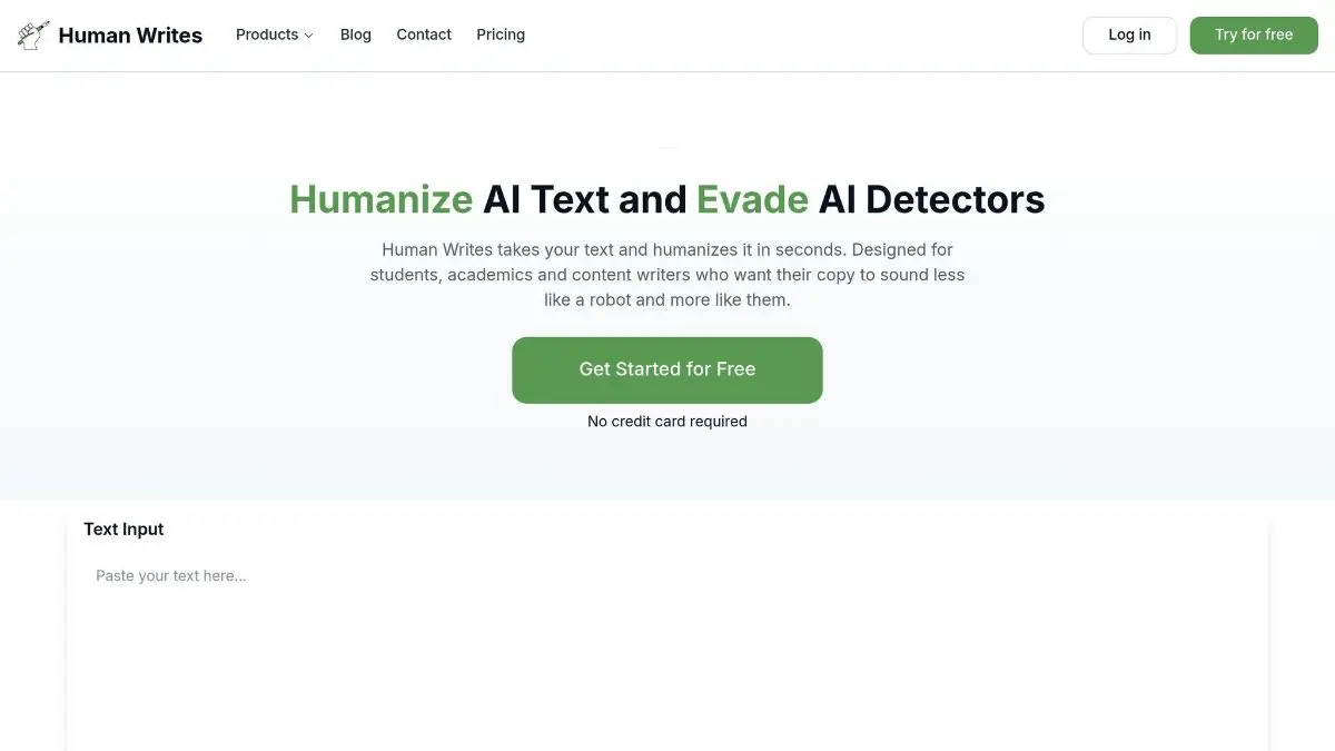 Human Writes screenshot 1
