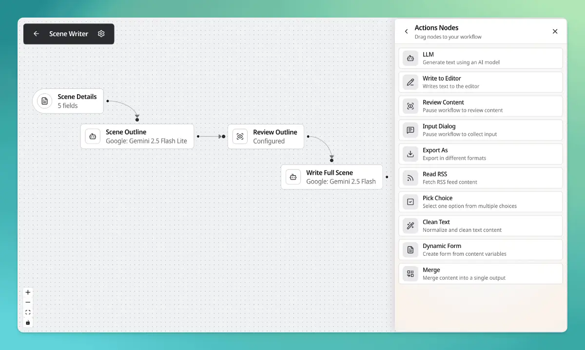 Koubou screenshot 1