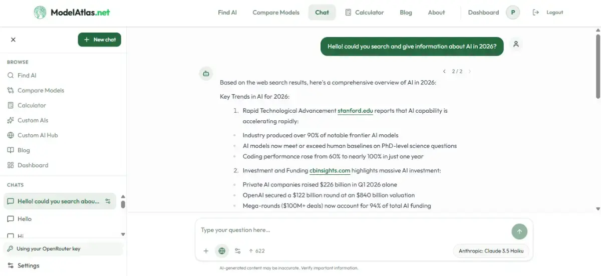 Modelatlas.net screenshot 1