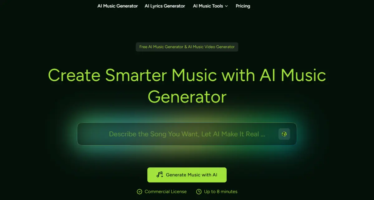 MusicAI screenshot 1